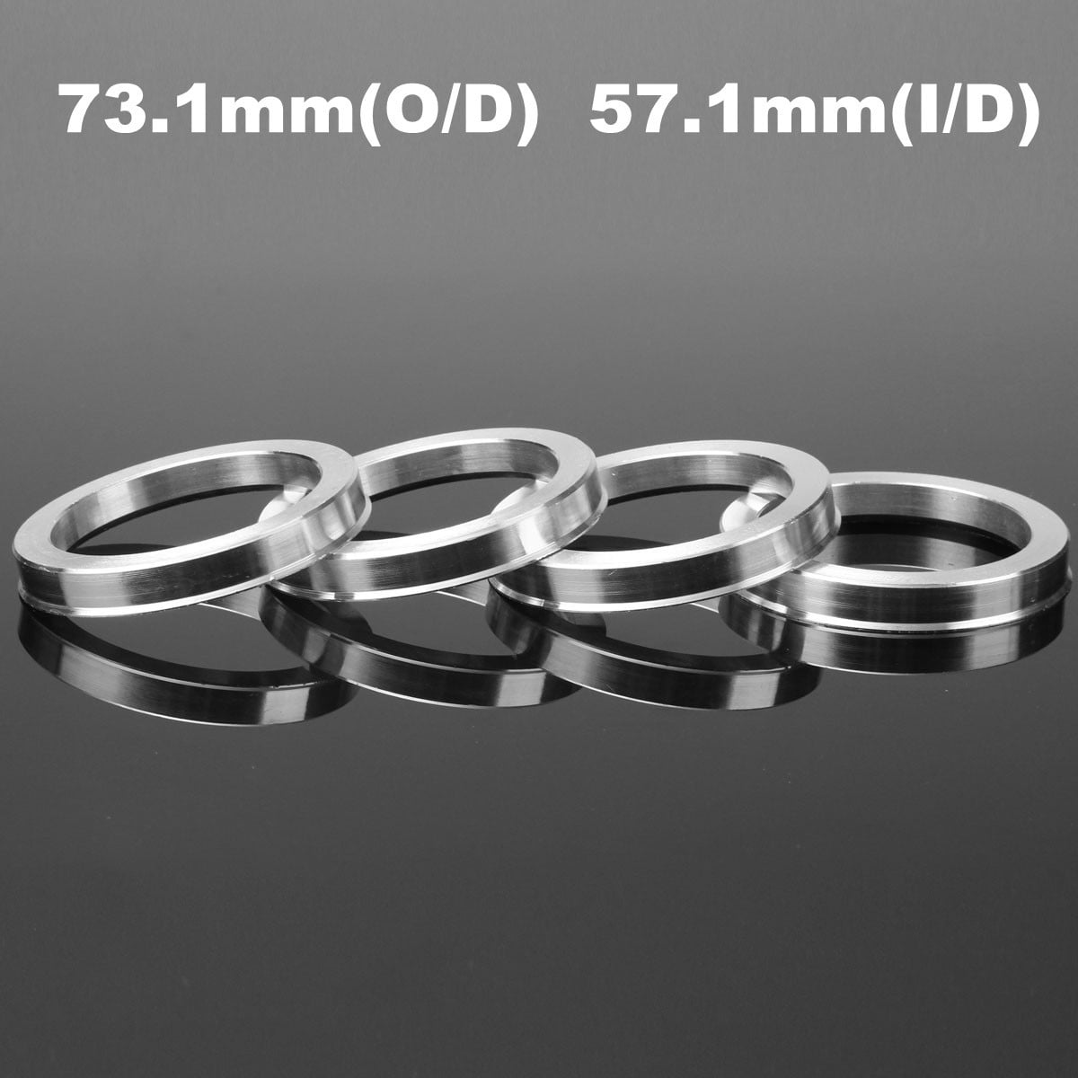 72.6-57.1 Alloy Wheel Spigot Rings for Skoda Octavia